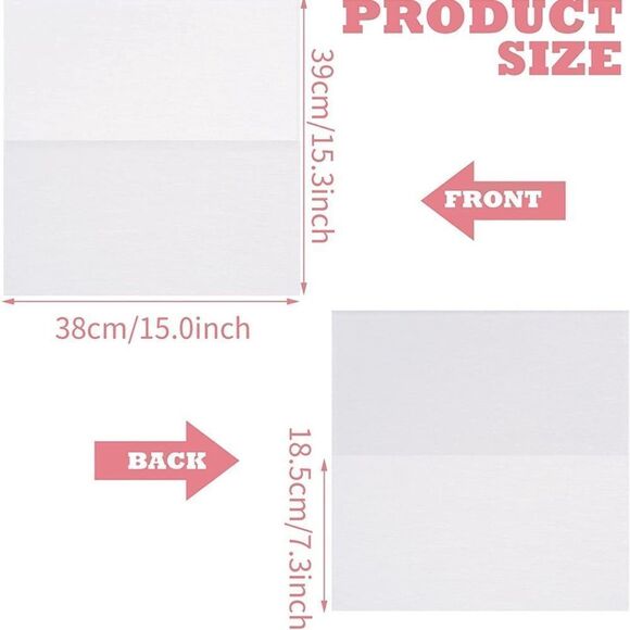 NWT Wool + Pepper Co. Single Use Disposable Makeup Protector Hood- 50 qty - Picture 4 of 4